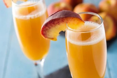 Maple Bellini Cocktail